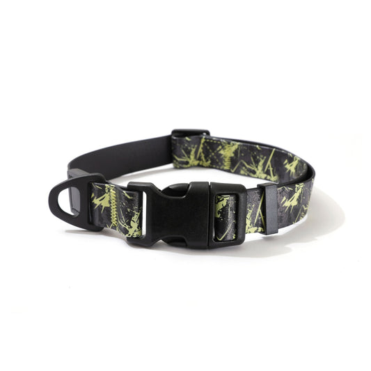 Lightning Yellow Graffiti Collar